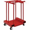 Global Industrial Mobile Forkliftable Cylinder Storage Caddy, 4 Cylinders 270217C